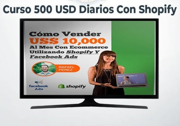Curso 500 USD Diarios Con Shopify