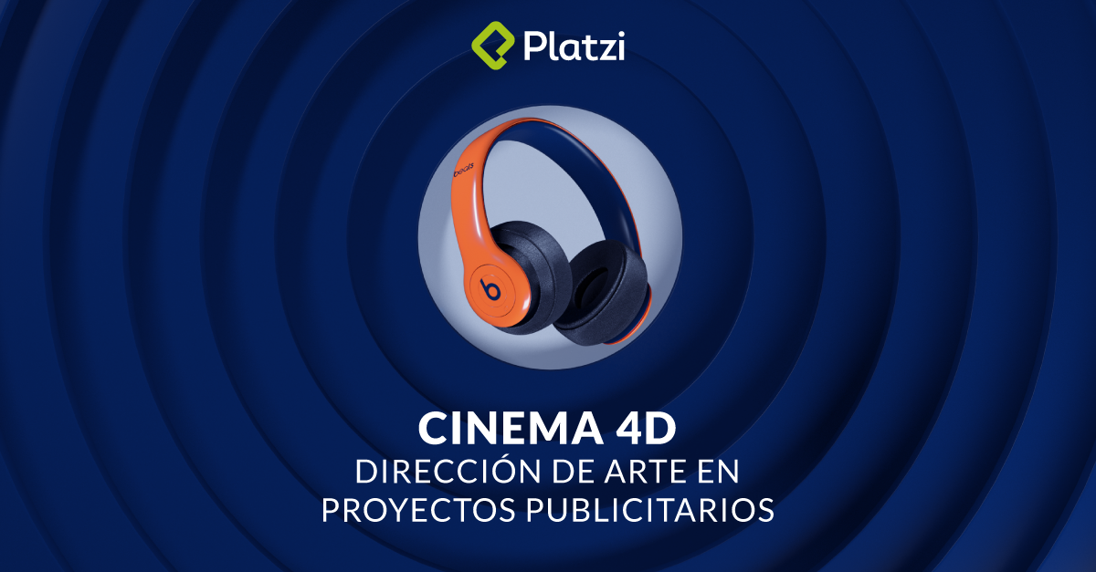 Curso de Cinema 4D Dirección de arte en proyectos publicitarios