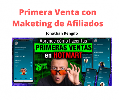 Primera Venta con Marketing de Afiliados - Jonathan Rengifo